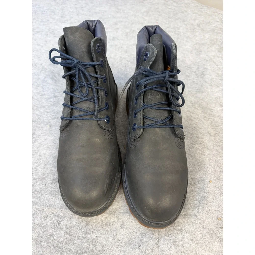Timberland Navy Blue Youth Premium Waterproof Boots  US  SIZE‎ 6